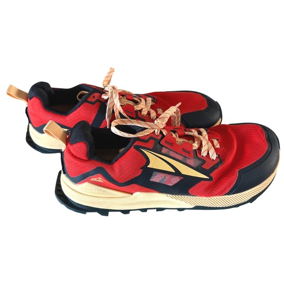 ALTRA‎ Lone Peak 7 Trail Running Shoes Lightweight Red Black Men's Sneakers 7.5 - Picture 1 of 9